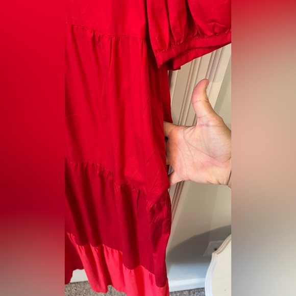Old Navy Vibrant Red Dress - Picture 2 of 4